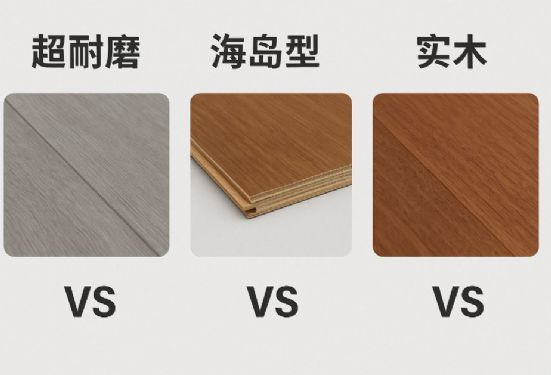 木地板怎麼挑？超耐磨、海島型、實木怎麼選